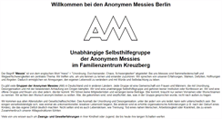 Desktop Screenshot of anonyme-messies-berlin.de