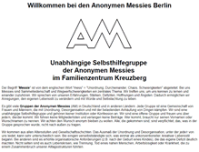 Tablet Screenshot of anonyme-messies-berlin.de